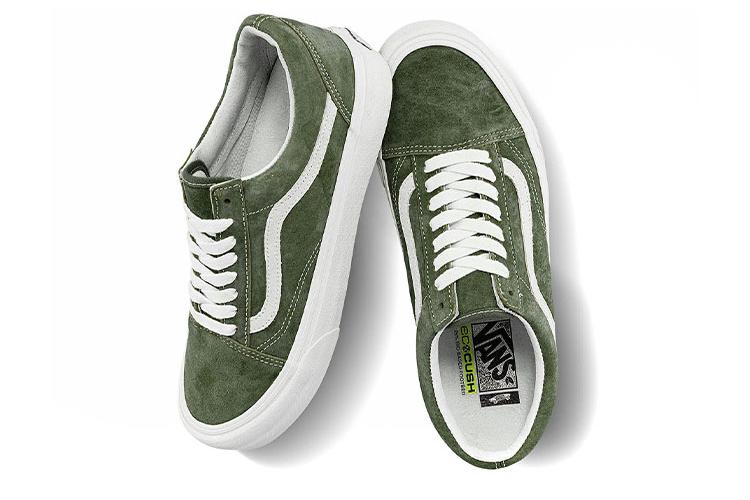 Кроссовки унисекс Vans Vault Old Skool VR3 LX forest night, 35 EU