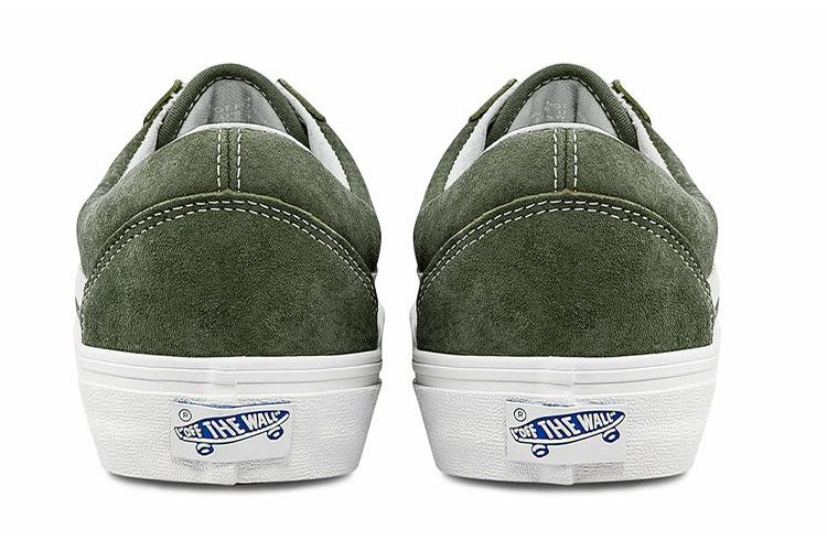 Кроссовки унисекс Vans Vault Old Skool VR3 LX forest night, 35 EU