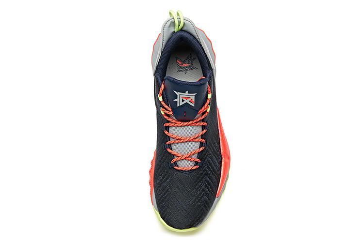 Спортивные кроссовки мужские ANTA Crazy 3 Cushioning серые и оранжевые, 42.5 EU