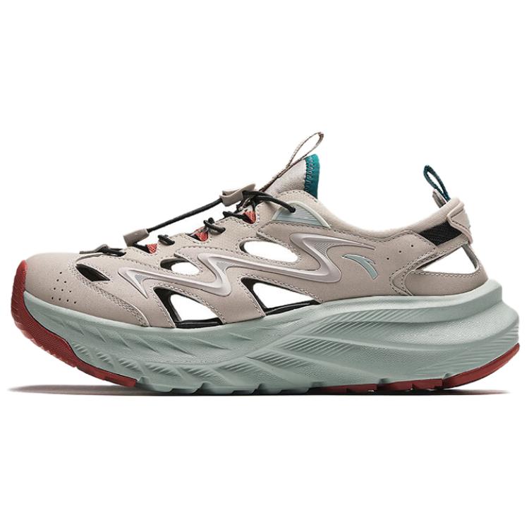 Сандалии мужские Anta River Trekking Shoes серо-зелёные, 45 EU