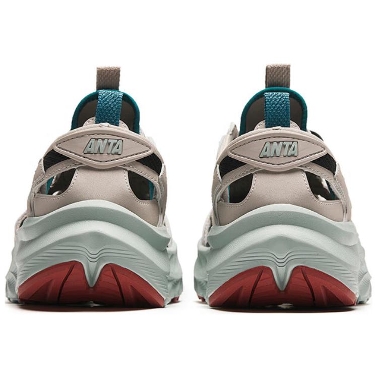 Сандалии мужские Anta River Trekking Shoes серо-зелёные, 45 EU