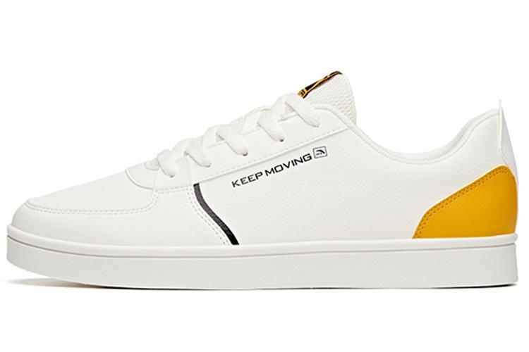 Кроссовки мужские Anta 912128009-4 белые и желтые, 42.5 EU