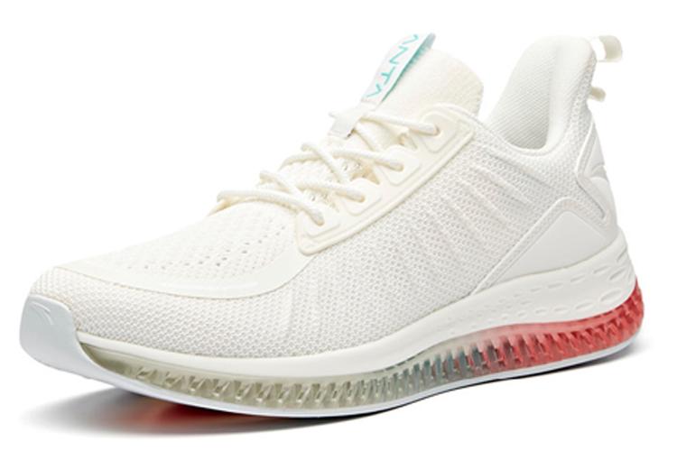 Спортивные кроссовки мужские Anta 11925501-3, белые и зелёные, 39 EU