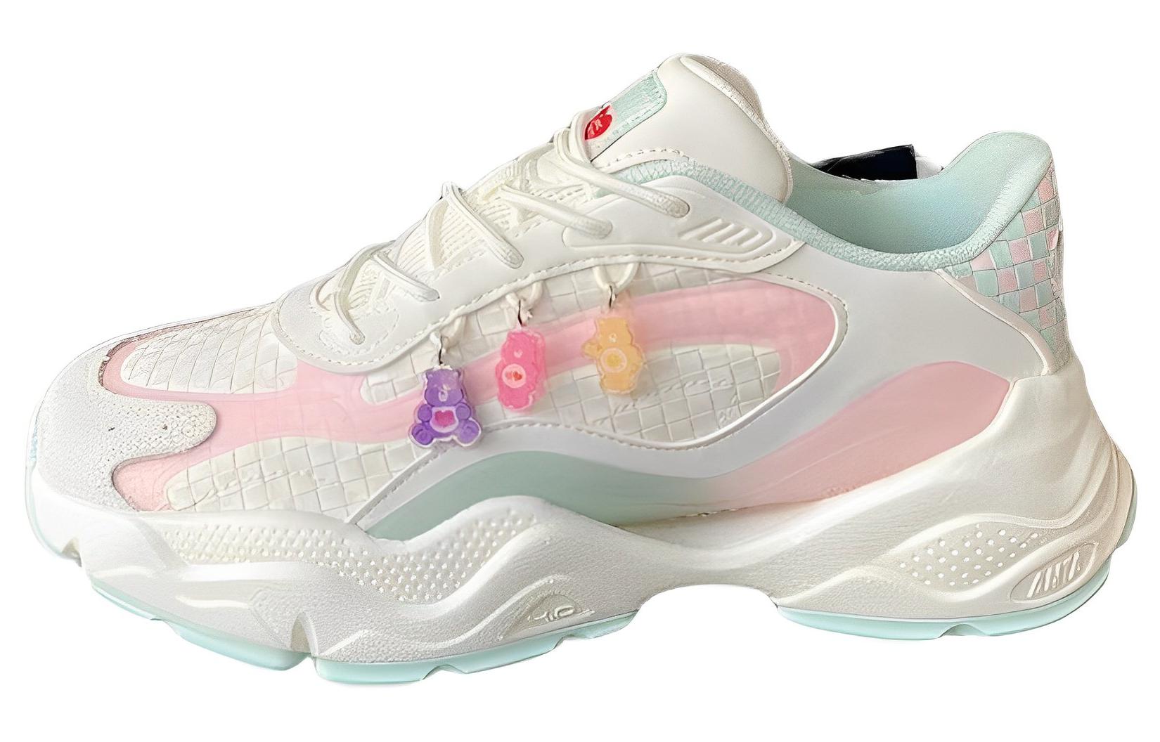 Кроссовки женские Anta Millennium Bear бело-розовые
