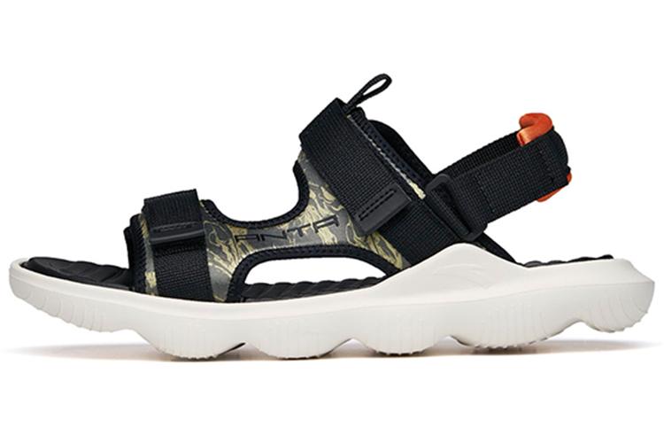 Сандалии мужские ANTA 112238505-4 зелёно-чёрные, 44 EU