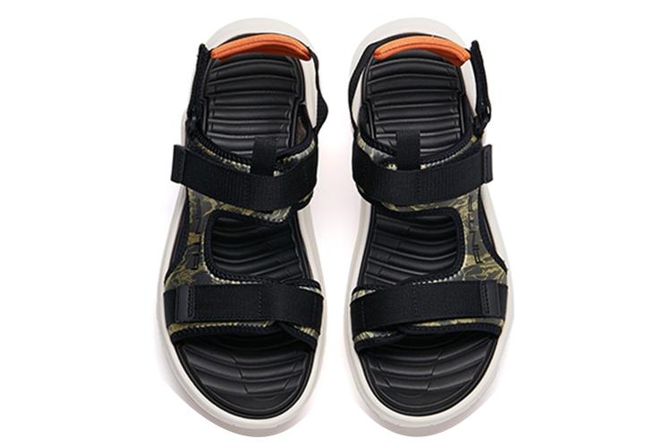 Сандалии мужские ANTA 112238505-4 зелёно-чёрные, 44 EU