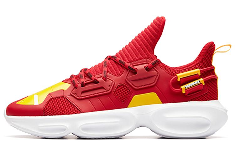 Кроссовки мужские MARVEL x Anta Shock Absorbers Slip Resistant Low top красные