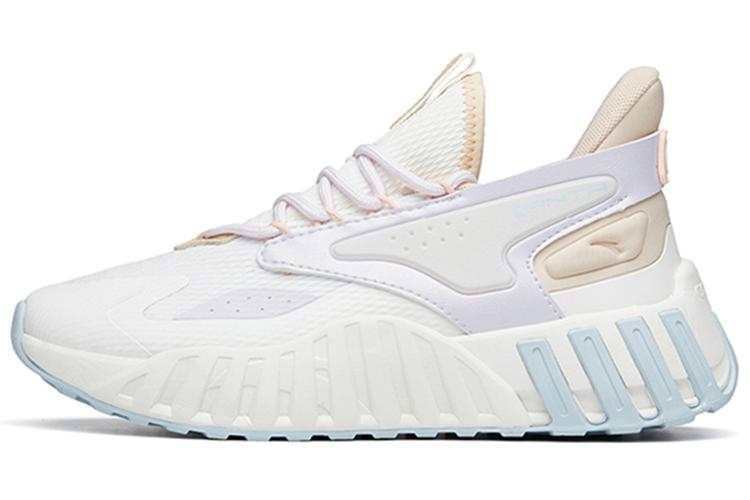 Кроссовки женские Anta 122218871-4, белые и фиолетовые