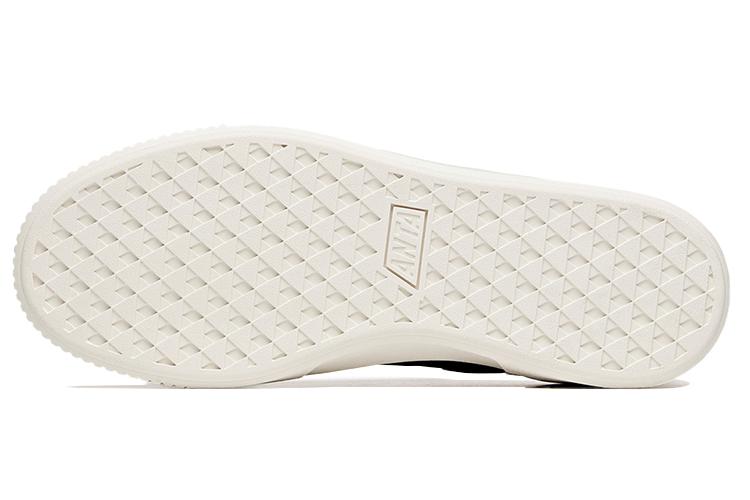 Кеды женские Anta 12948061-1 черные, серебристые, белые, 35.5 EU