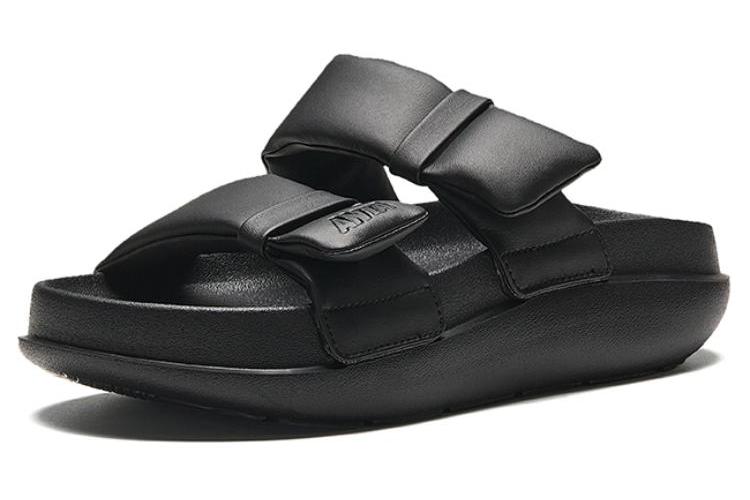 Сланцы женские ANTA Life Collection черные, 36.5 EU