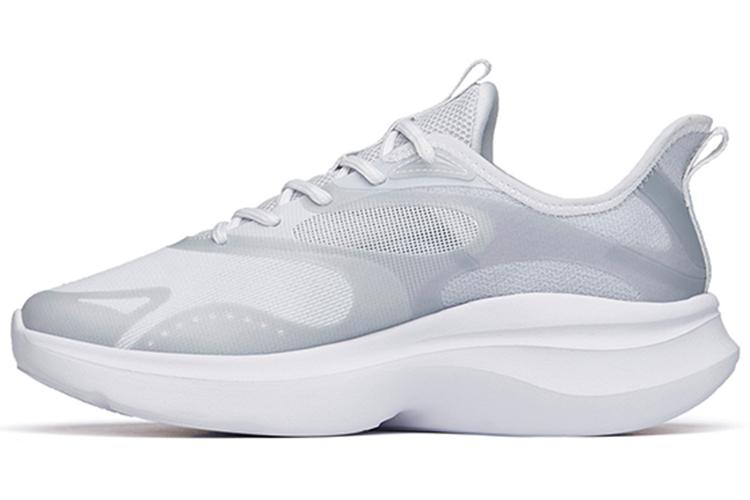 Кроссовки женские Anta Leaves 2.0 серо-белые серебристые