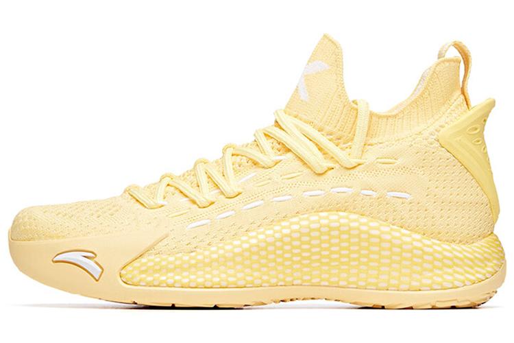 Кроссовки женские PECHOIN x Anta 122021102-2 желтые