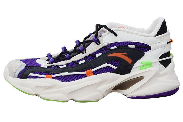 Кроссовки мужские Anta Walker бело-фиолетовые, 39 EU