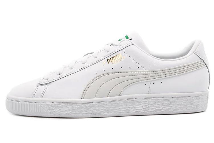 Кроссовки унисекс PUMA Basket Classic Xxi белые-бежевые, 42 EU