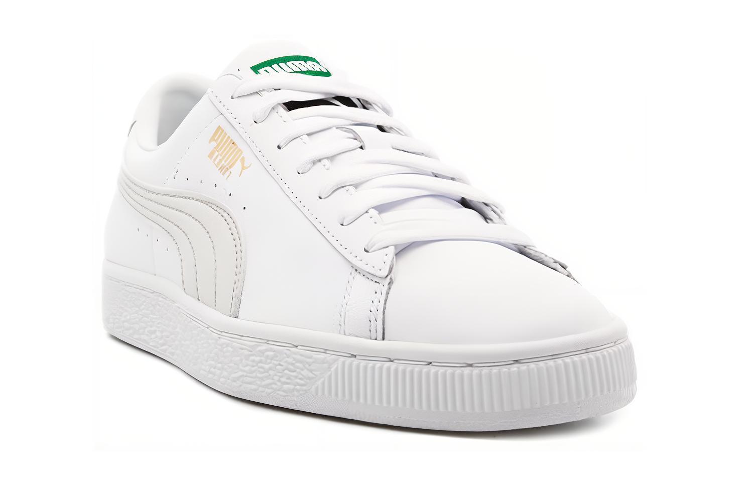 Кроссовки унисекс PUMA Basket Classic Xxi белые-бежевые, 42 EU