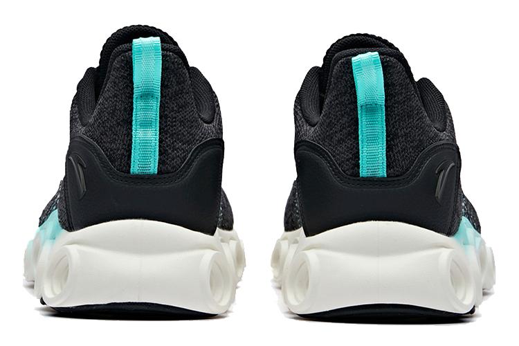 Кроссовки мужские ANTA 111935586R-1 черные/неоново-зелёные/слоновая кость