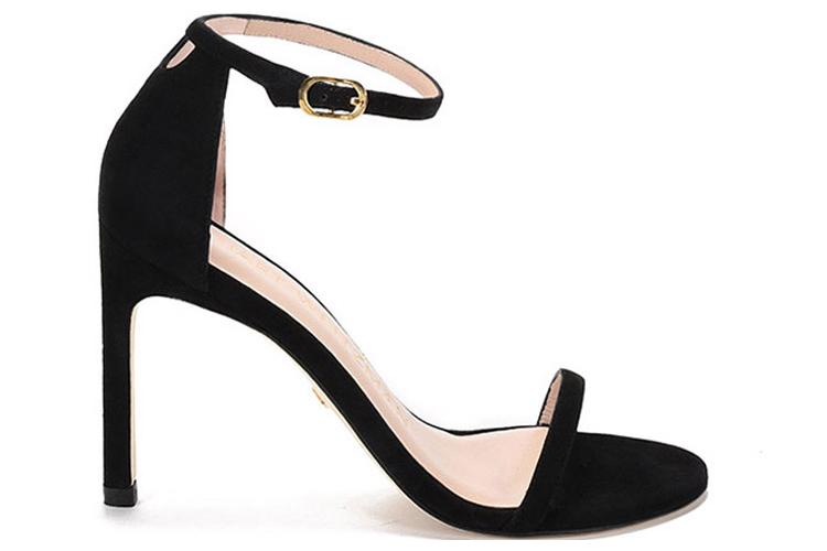 Босоножки женские Stuart Weitzman NUDISTSONGSUESUEDE黑, черные-бежевые, 36.5 EU