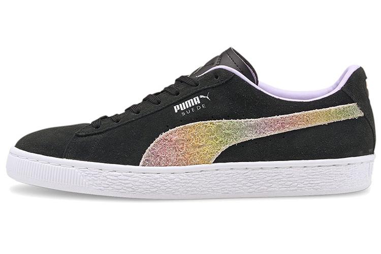 Кроссовки унисекс PUMA Suede Pride черные-белые, 35.5 EU