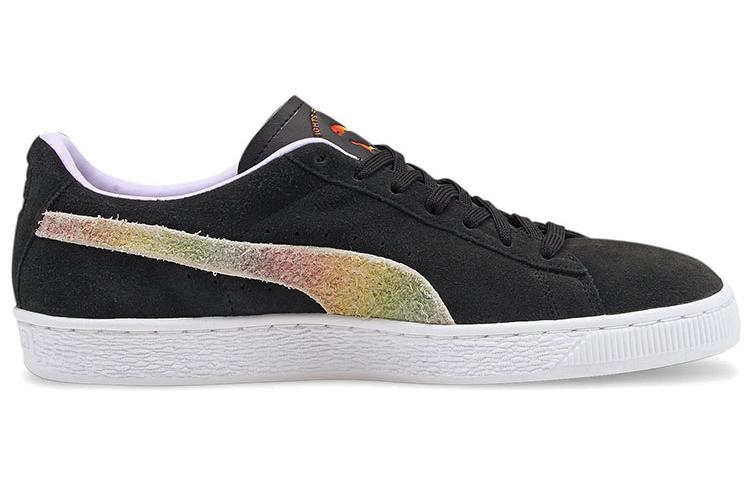 Кроссовки унисекс PUMA Suede Pride черные-белые, 35.5 EU