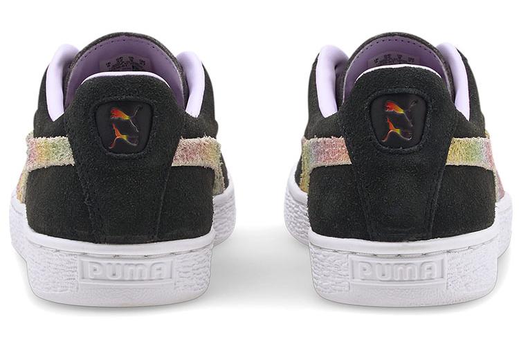 Кроссовки унисекс PUMA Suede Pride черные-белые, 35.5 EU