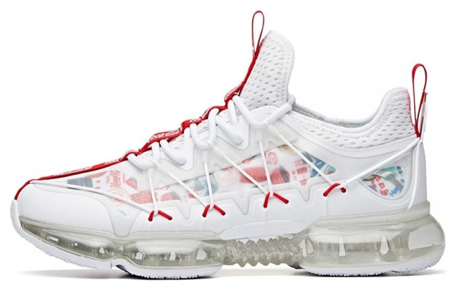 Кроссовки мужские Coca-Cola x Anta 912025505-9 бело-красные