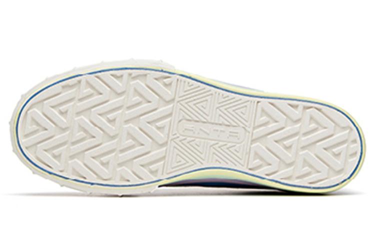 Кеды женские ANTA Life Collection 122028608-2 белые с синим и фиолетовым, 39 EU