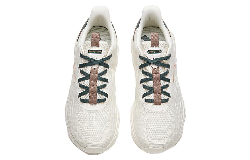 Кроссовки мужские Anta 112145530R-3 бело-зелёные, 40 EU