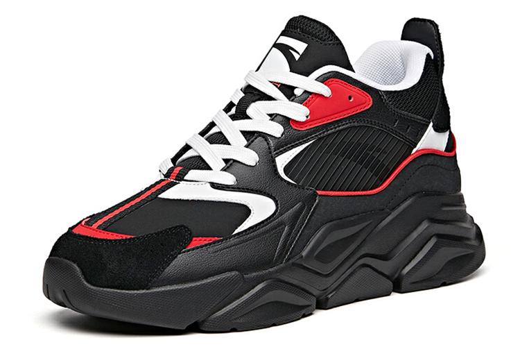 Кроссовки мужские ANTA Life черные, белые, красные, 42.5 EU