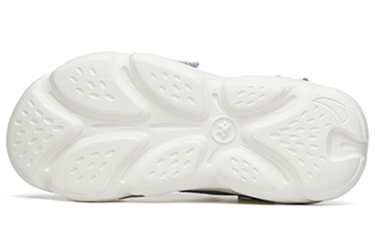 Сандалии женские Anta 922226966-2 белые и фиолетовые, 39 EU