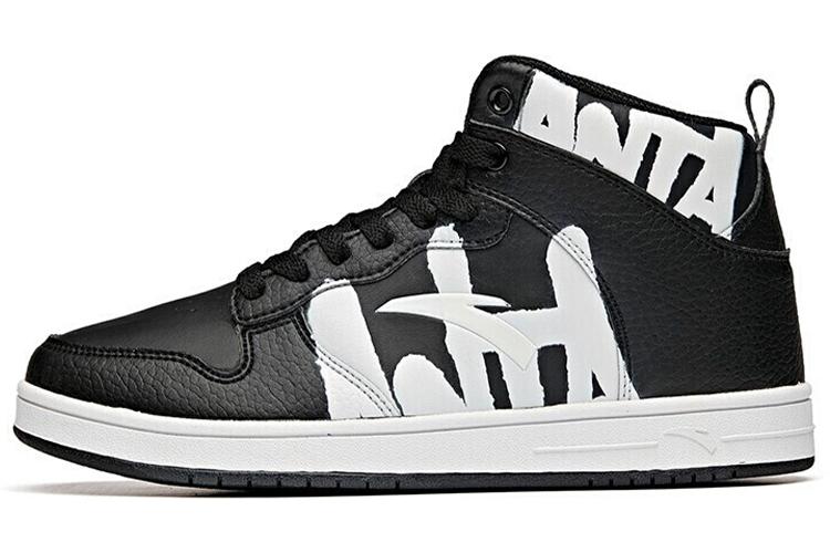 Спортивные кеды женские Anta 92548060-3 черно-белые