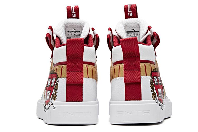 Кроссовки мужские Anta Life Collection Harvard белые и красные, 41 EU