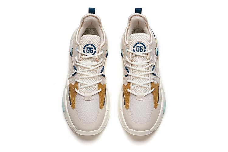 Кроссовки мужские ANTA Life Collection 112138084-4 белые и коричневые