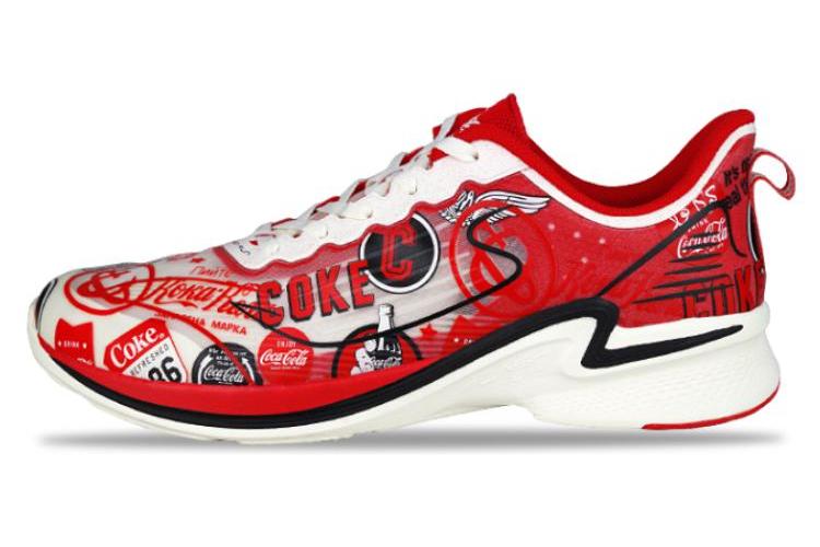 Беговые кроссовки мужские Coca Cola x Anta 112025541-5 красные