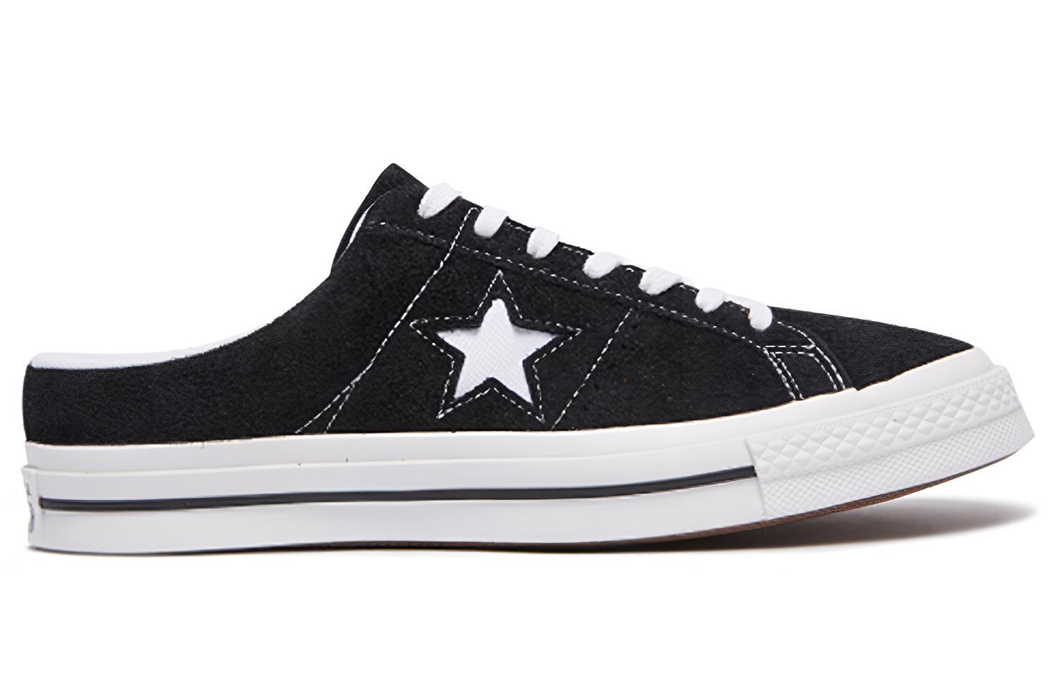 Шлепанцы унисекс Converse One Star Mule черные, 39.5 EU