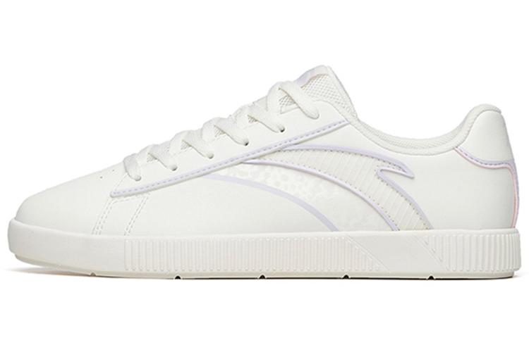 Кеды женские ANTA 122228060-4 белые с фиолетовыми акцентами