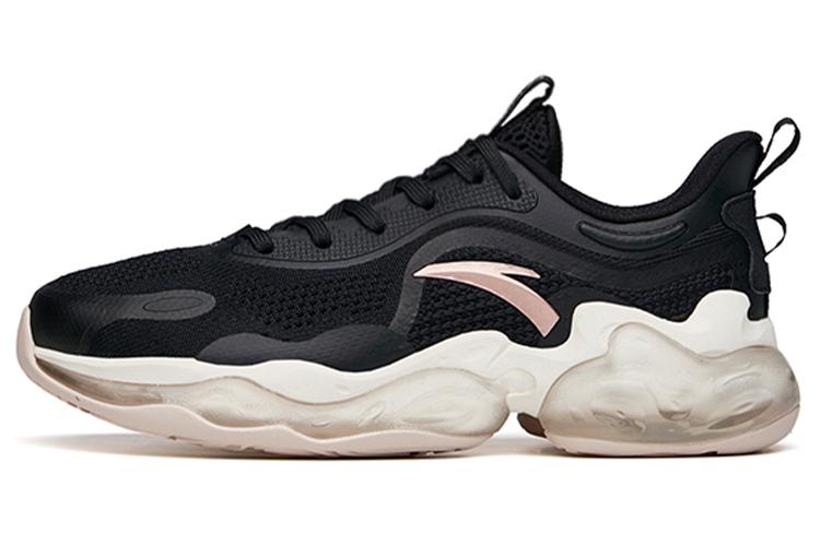 Кроссовки женские Anta 122035501-11 черные с золотом, 39 EU