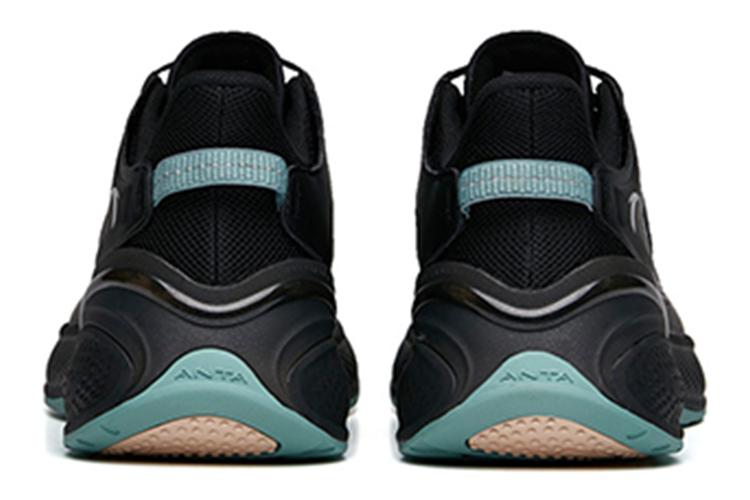 Кроссовки мужские Anta 112135530R-5 черные, серые, зеленые, 44.5 EU