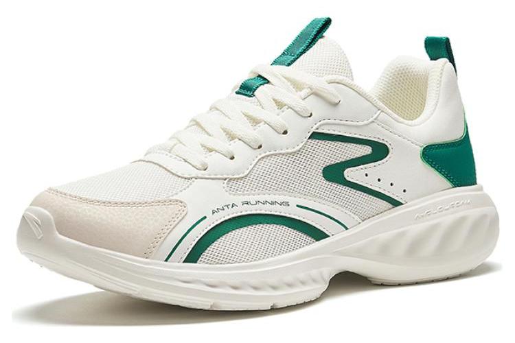 Кроссовки мужские Anta 912415525-2 белые и зелёные, 43 EU