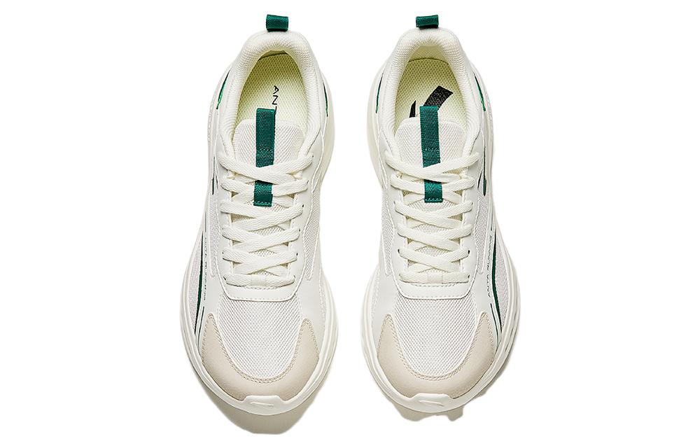 Кроссовки мужские Anta 912415525-2 белые и зелёные, 43 EU