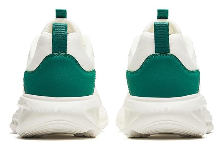 Кроссовки мужские Anta 912415525-2 белые и зелёные, 43 EU