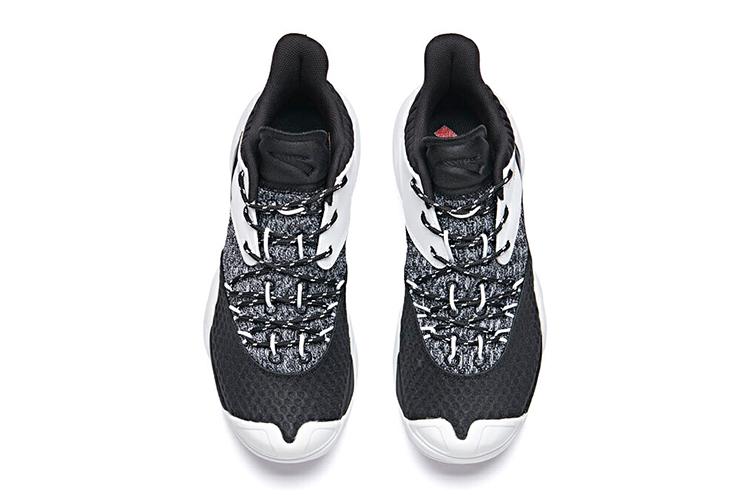 Кроссовки мужские Anta 11931605-4 черно-белые, 46 EU