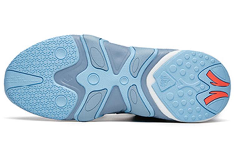 Кроссовки мужские ANTA 912218090-1 светло-серый/серый/неоново-красный, 44.5 EU