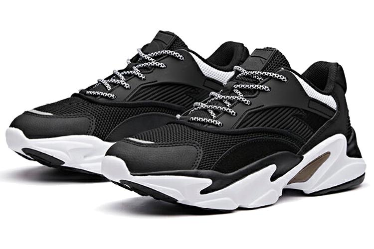 Кроссовки женские ANTA 12848883-1 черно-белые, 36 EU