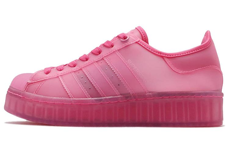 Кеды женские Adidas Superstar Jelly, semi solar pink, 38 EU