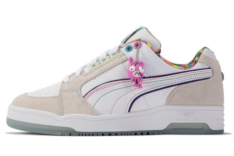 Кроссовки унисекс PUMA Slipstream Low белые-бежевые