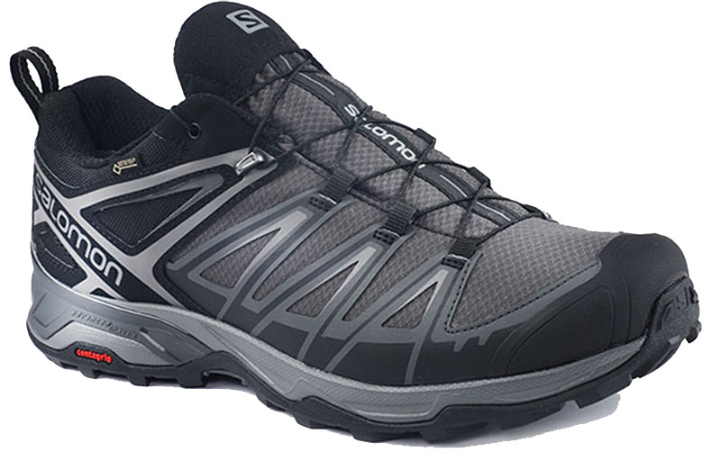 Спортивные ботинки мужские SALOMON X Ultra 3 GTX черные, 44 EU