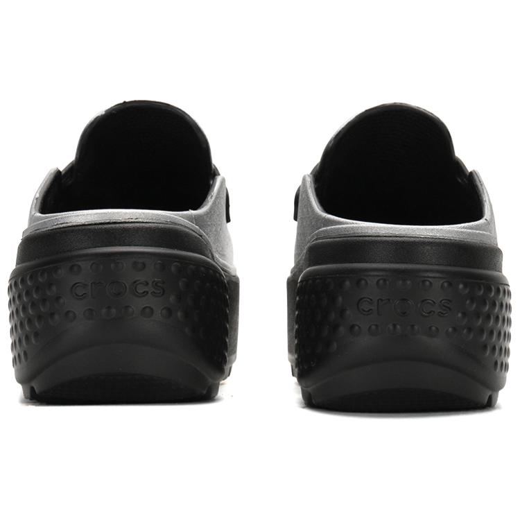 Шлепанцы унисекс Crocs 210363-01V серебристые