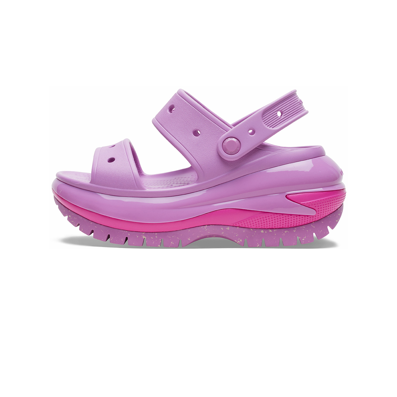 Сандалии женские Crocs Bubbles, bubbles purple, 38-39 EU