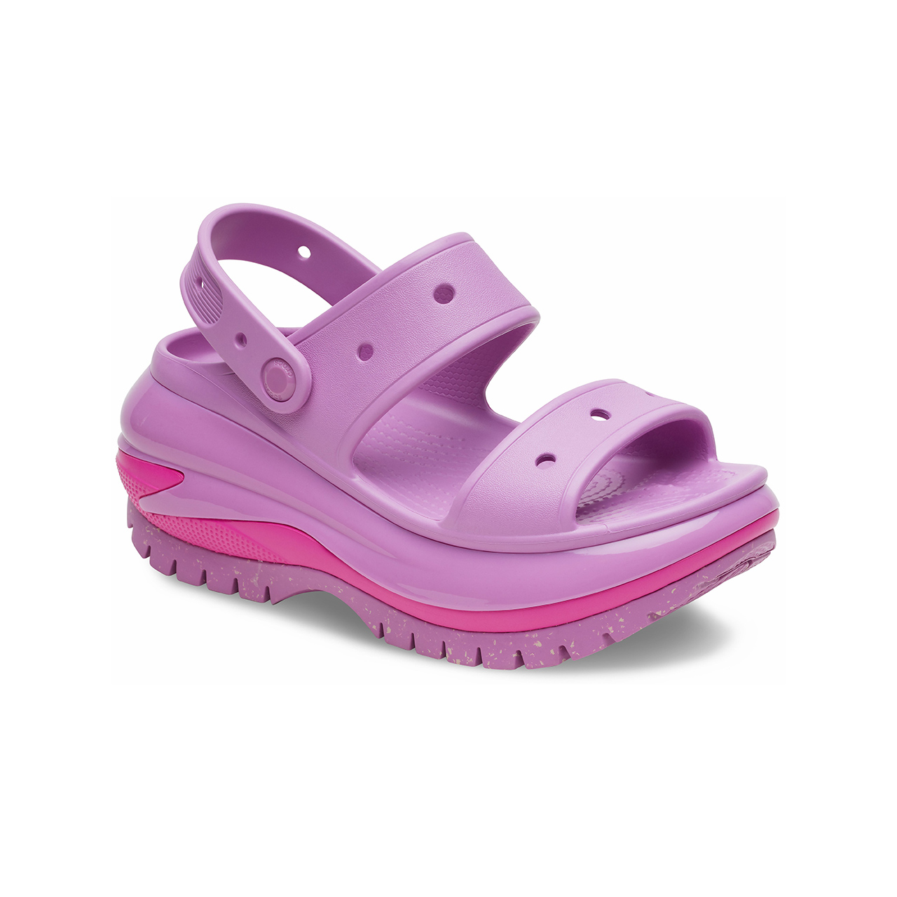 Сандалии женские Crocs Bubbles, bubbles purple, 38-39 EU
