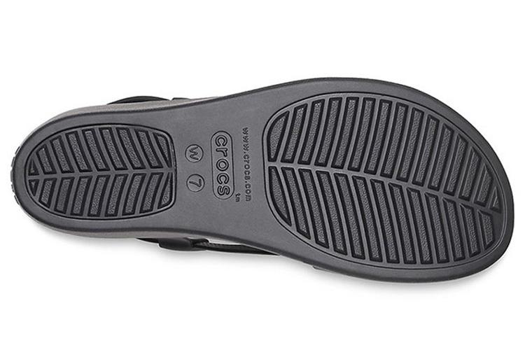 Тапочки женские Crocs Brooklyn Cozy черные, 34-35 EU